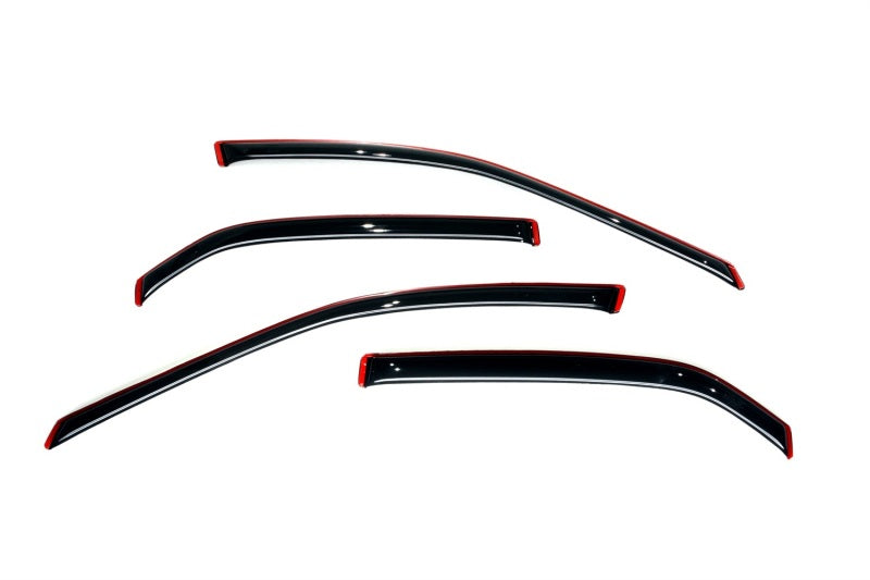 AVS 98-02 Honda Accord Ventvisor In-Channel Front & Rear Window Deflectors 4pc - Smoke 194959