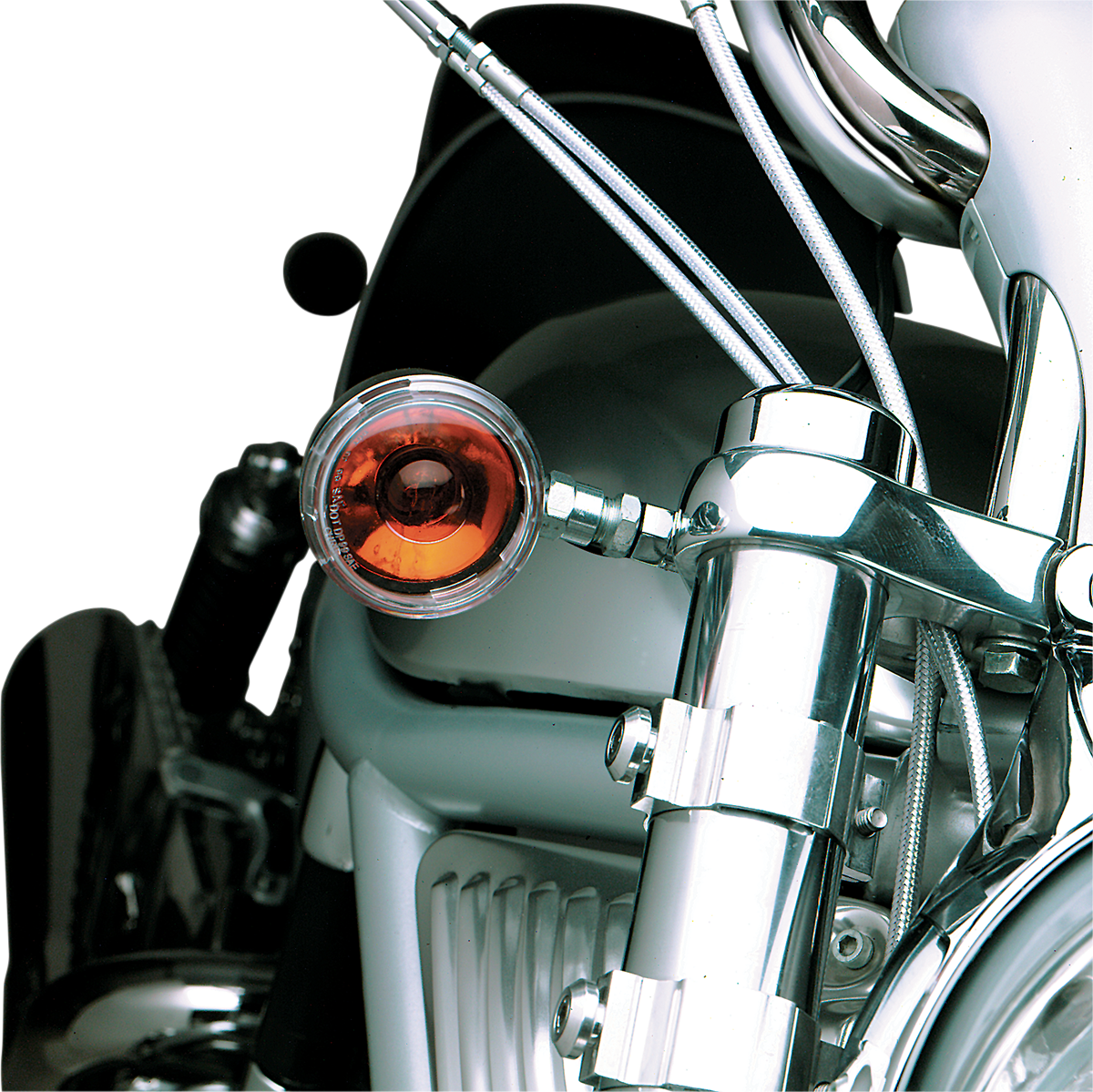 DRAG SPECIALTIES Kit de reubicación de señales de giro delanteras F/VRSCA 19130000