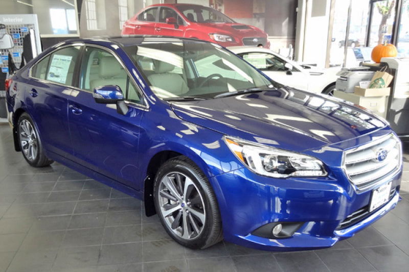 Rally Armor 2015 Subaru Legacy UR Black Mud Flap w/ Red Logo MF34-UR-BLK/RD