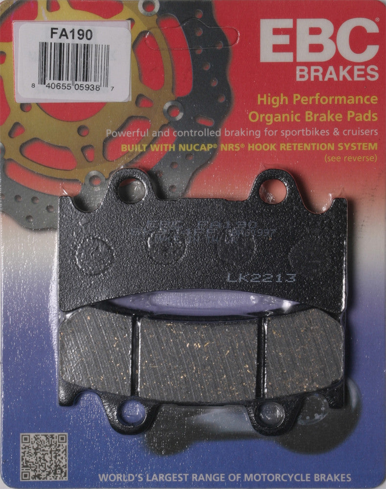 EBC Brake Pads FA190