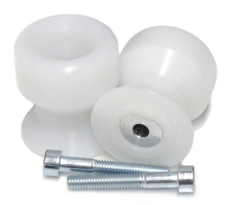 SHOGUN Swingarm Sliders White 701-0620