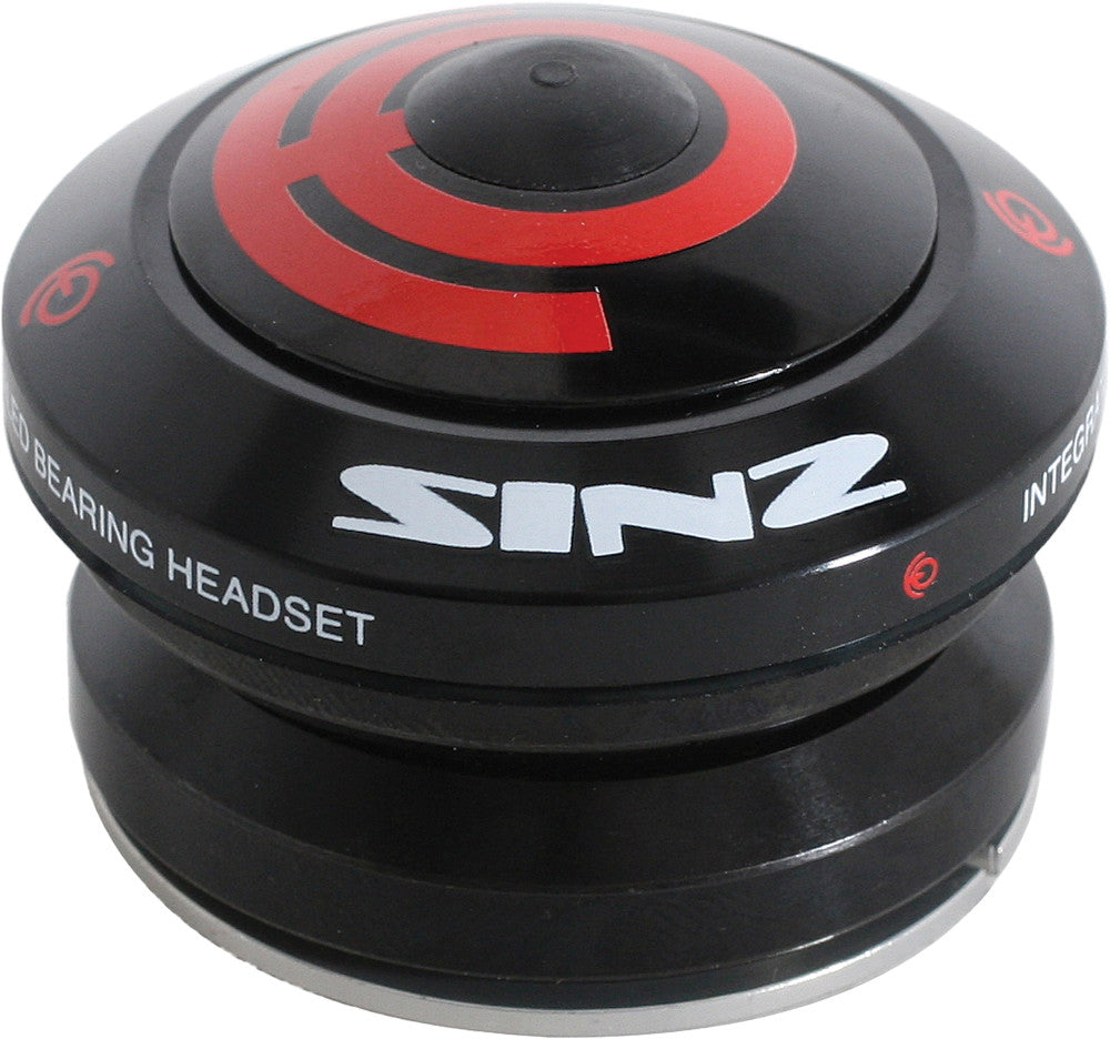 SINZ Integrated Headset 1-1/8" (Black) SHSI-118BK