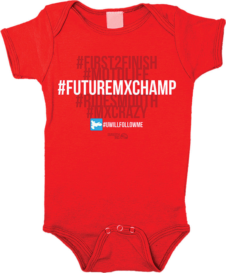 SMOOTH Romper Hashtag 6/12m 1629-102