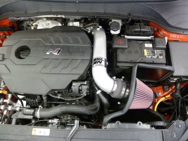 K&N Typhoon 2022 Hyundai Kona N L4-2.0L F/I Turbo Performance Air Intake System 69-5330TS
