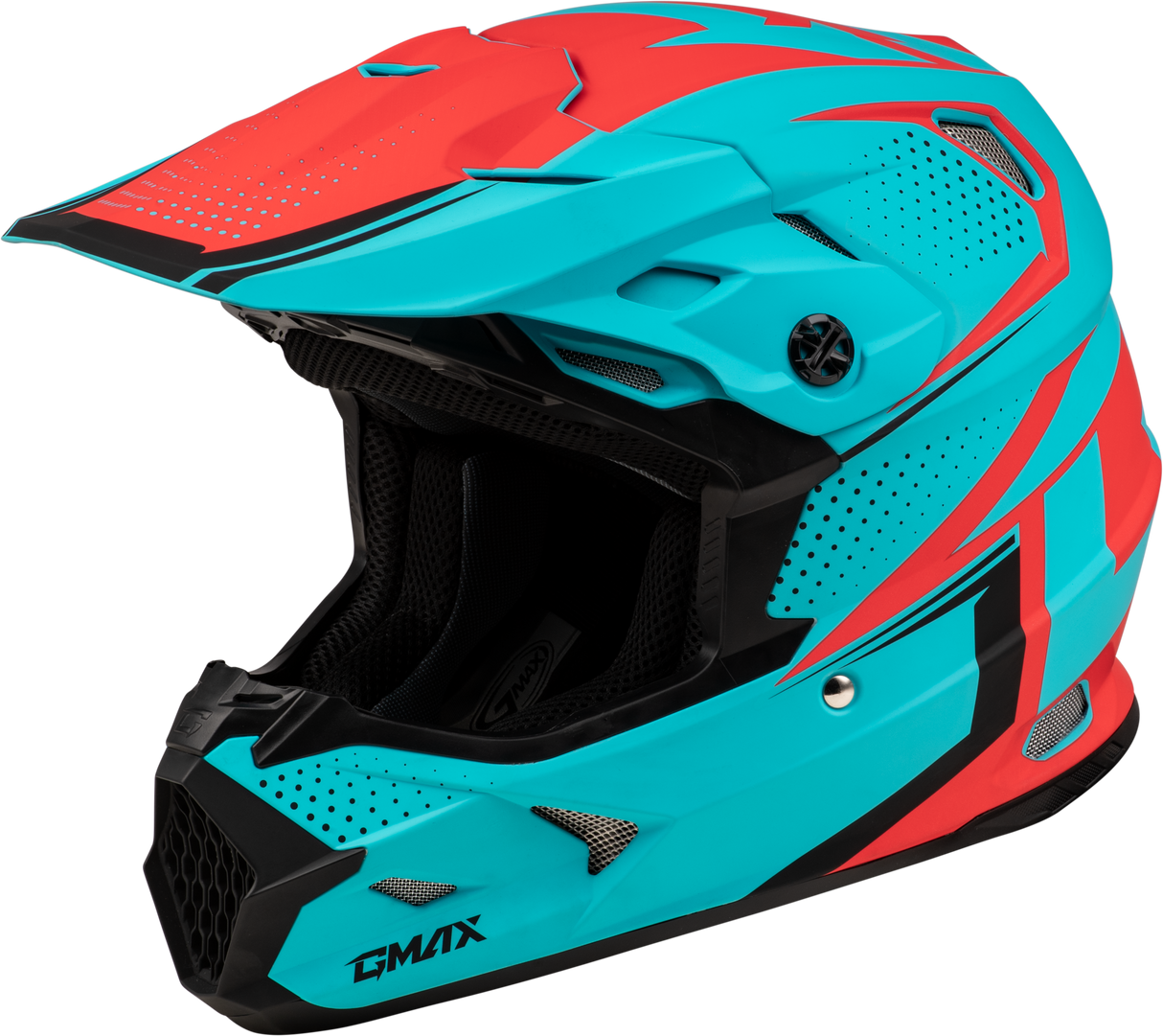 GMAX Mx-96 502 Helmet Matte Blue/Red 3x D39621009