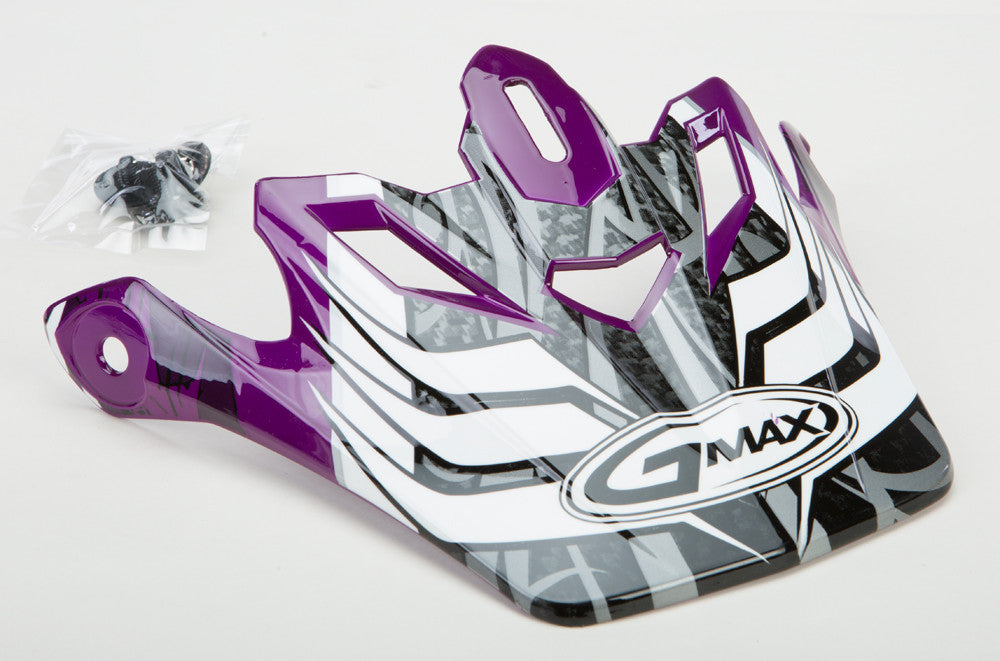 GMAX Gm-46y-1 Shredder Visor Purple Youth G046025