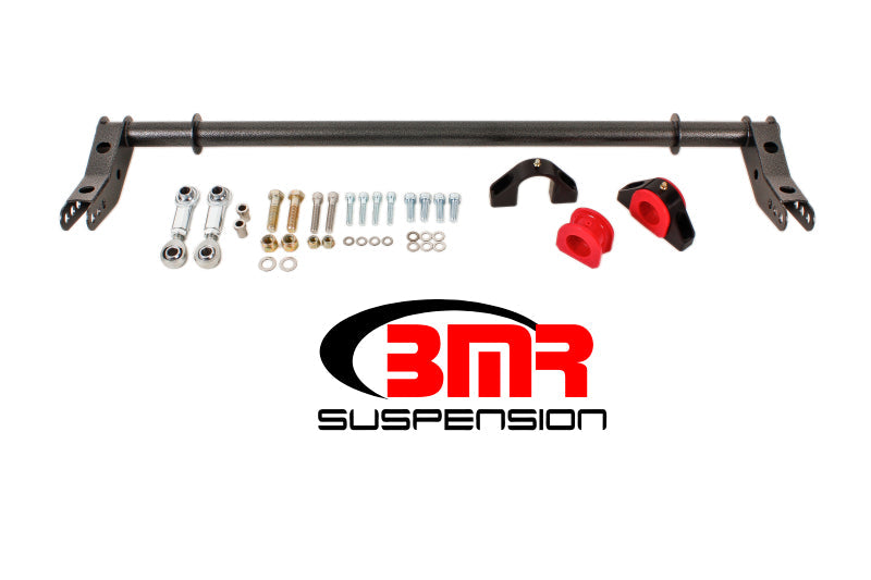 BMR 10-15 5th Gen Camaro Rear Hollow 1.375in Xtreme Anti-Roll Kit - Black Hammertone XSB004H