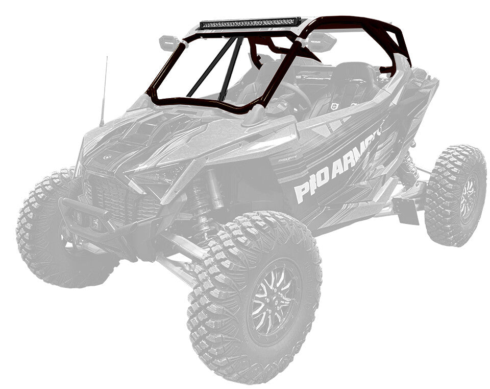 PRO ARMOR Cab Only Cage W/V Intrusion Black P2217C055BL