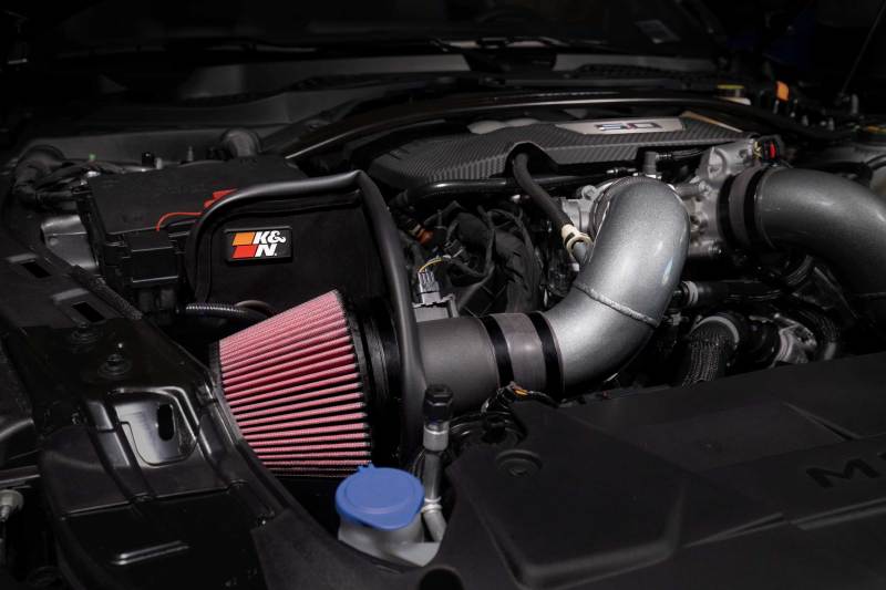 K&N 2024+ Ford Mustang V8 5.0L Typhoon Performance Air Intake System 69-3541TC