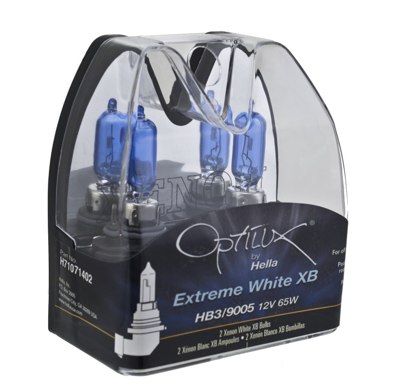 Hella 9005 12V 65W Xen White Bulb (Pair) LAH71071402
