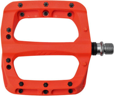 HT COMPONENTS Pa03a Composite Pedal Orange 107x105x18mm 101001PA03A008101
