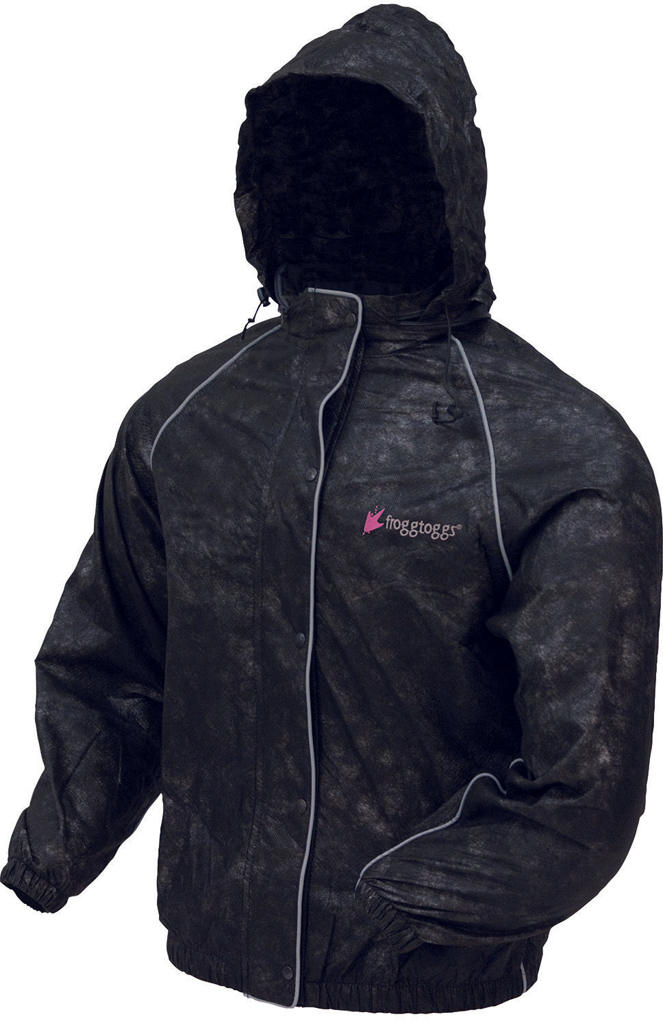 FROGG TOGGS Women's Road Toad Jacket Black Md FT63533-01MD