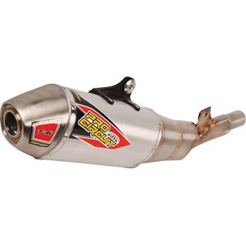 PRO CIRCUIT T-6 Slip-On Muffler - Stainless Steel KX 450 2024-2025 0122445A 1821-2090