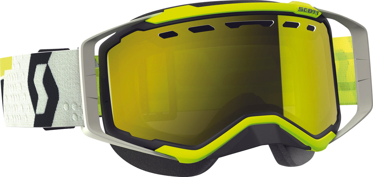 SCOTT Goggle Prospect Snow Black/Yellow W/Yellow Chrome 262581-1040325