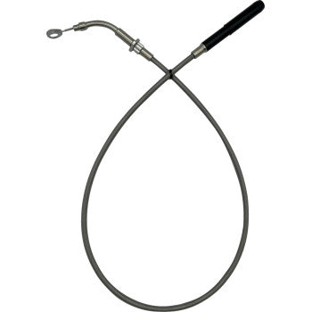 FAT BAGGERS EZ Install Upper Clutch Cable - FLTR/FLHX '21-'23 - +6" - Braided 118006