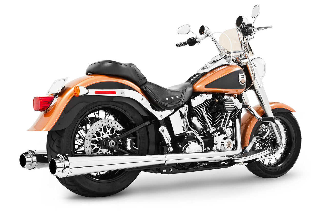 FREEDOM American Outlaw Duals Chrome Softail HD00292