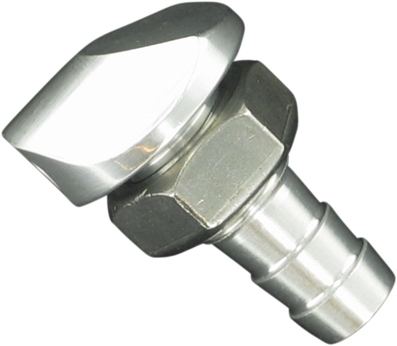 JETINETICS Fitting Bypass - 8mm - 90 Degree - Polished 5020-8