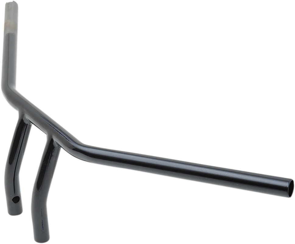 Manillar DRAG SPECIALTIES - Barra en T - Perforado/con hoyuelos - 6" - Negro 0601-4225