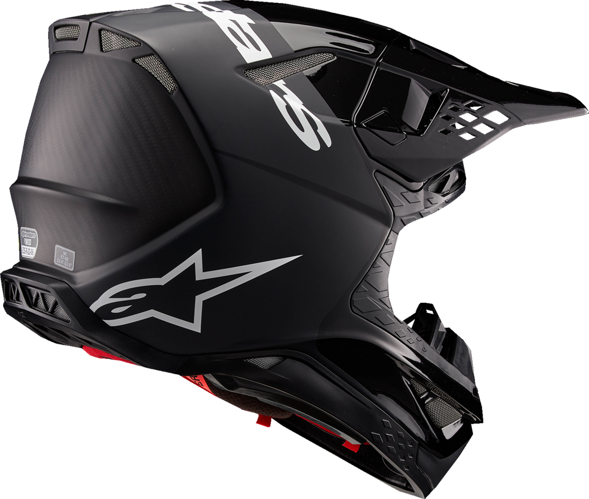 IN STOCK OPEN BOX ALPINESTARS Supertech M10 Helmet - Flood - MIPS® - Black/Dark Gray - Medium 8301023-1310-M