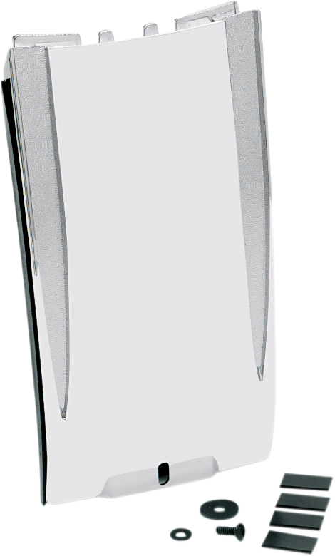 DRAG SPECIALTIES Panel de tablero inferior - Construcción ABS con acabado cromado 301964