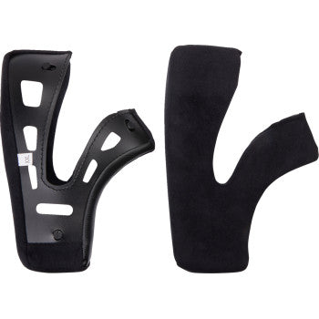 Almohadillas para mejillas AGV X101 - Negro - 2XL 20KIT770020012X