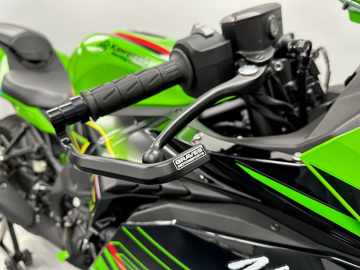 Graves Brake Lever Guard For Zx-10r / Zx-6r / Zx-4rr (2016 +) Or Any Oem Bar That Uses A 8mm Bolt. Hb004