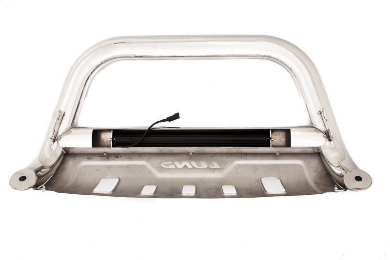 Lund 10-17 Dodge Ram 2500 Bull Bar w/Light & Wiring - Polished 47021205