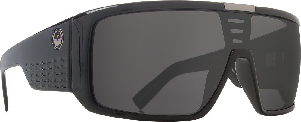 DRAGON Domo Sunglasses Jet W/Grey Lens 720-1492