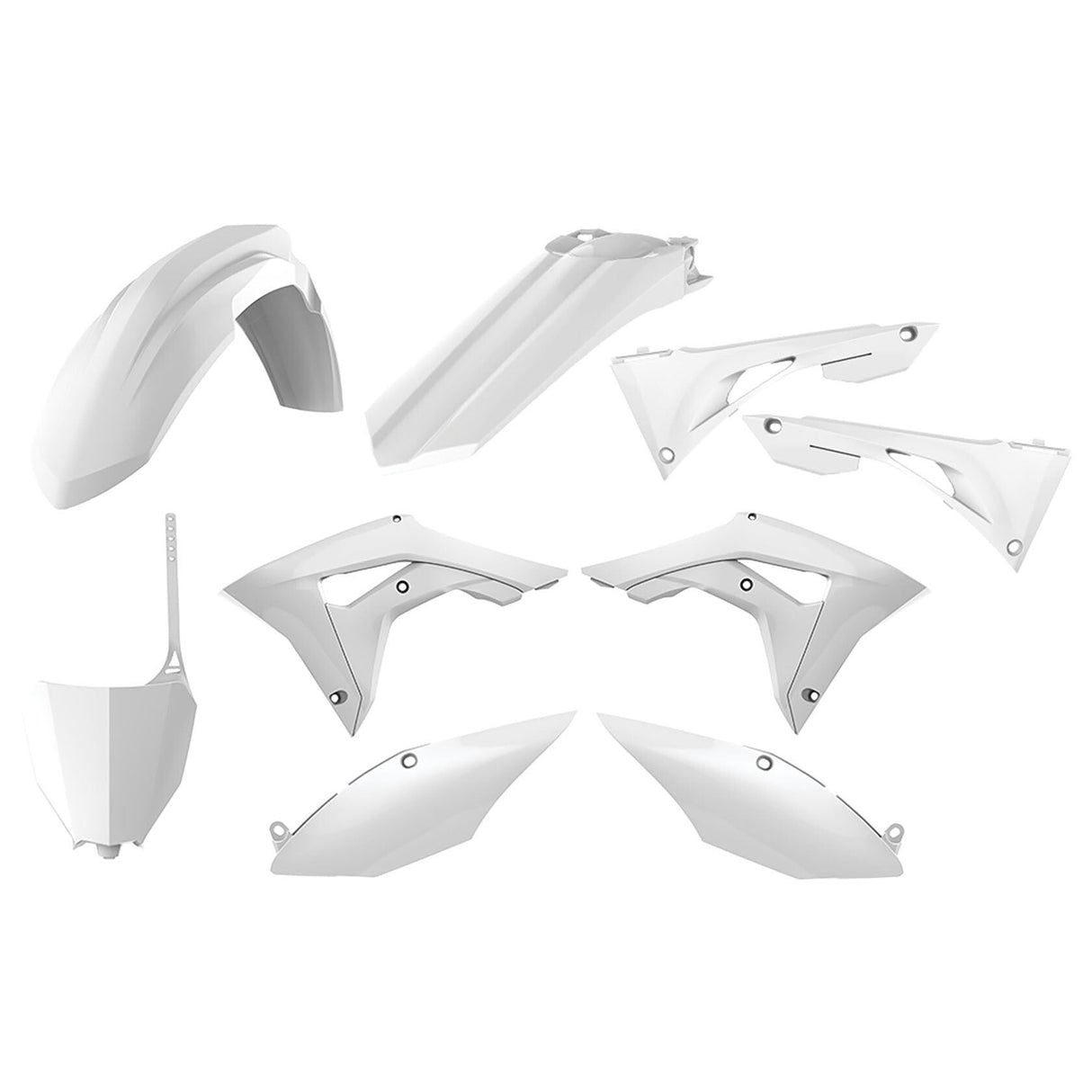 POLISPORT Plastic Body Kit White 90720