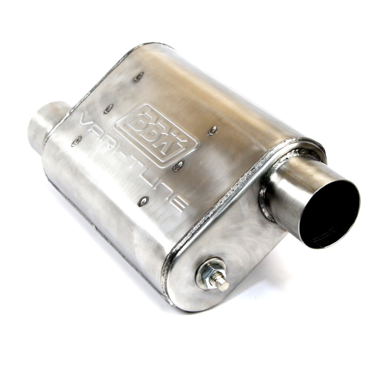 BBK VariTune Adjustable Performance Muffler 2-1/2 Offset/Offset Stainless Steel 31015