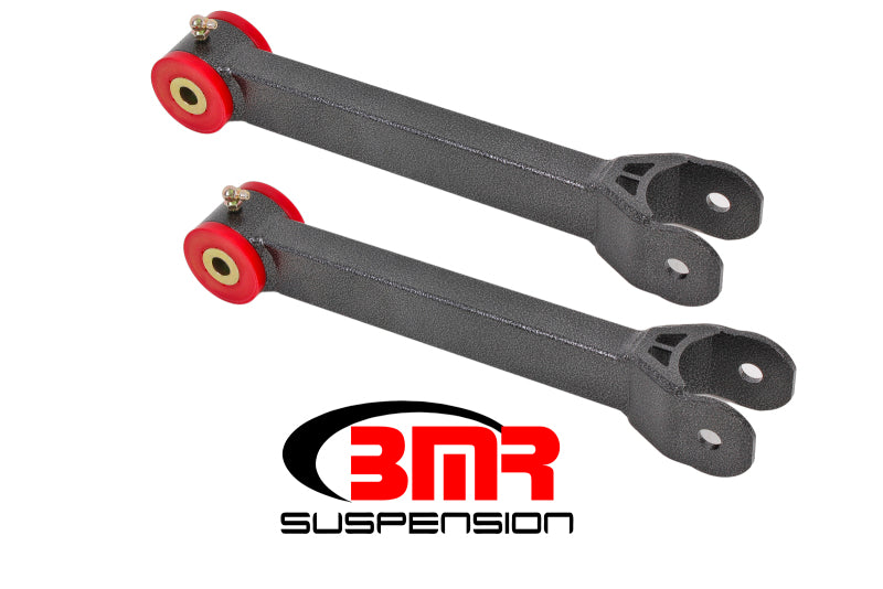 BMR 16-17 6th Gen Camaro Non-Adj. Upper Trailing Arms (Polyurethane) - Black Hammertone UTCA058H