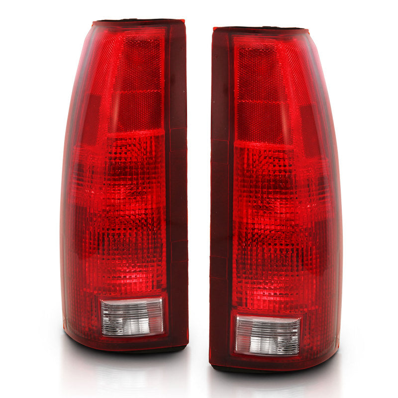 ANZO 1988-1999 Chevy C1500 Taillight Red/Clear Lens w/ Circuit Board(OE Replacement) 311300