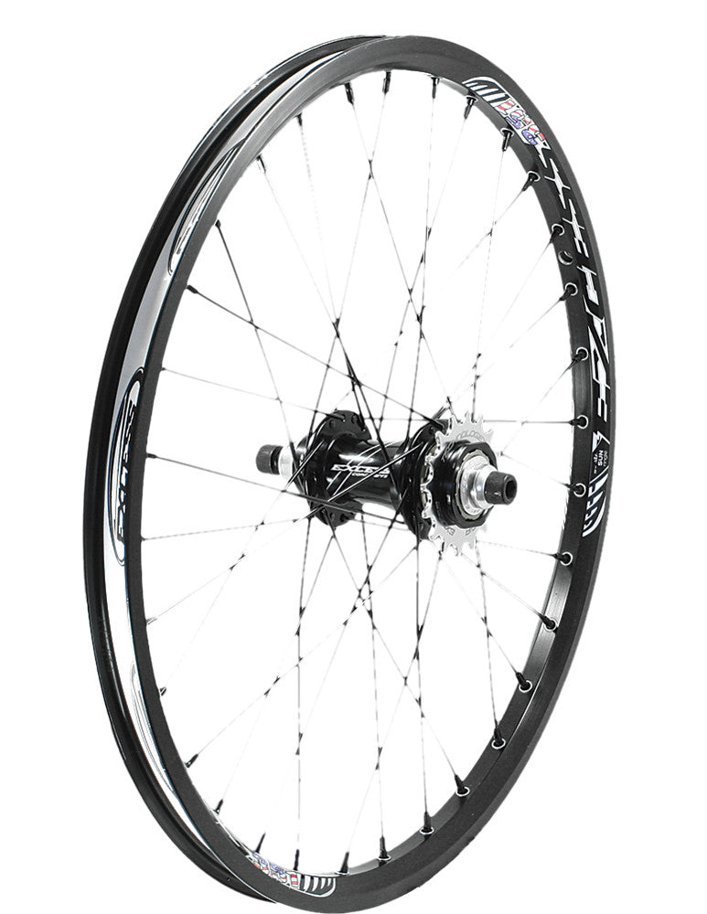 EXCESS Rear Cassette Wheel 20"X1.75" Black EXWH0175RBKBK-10