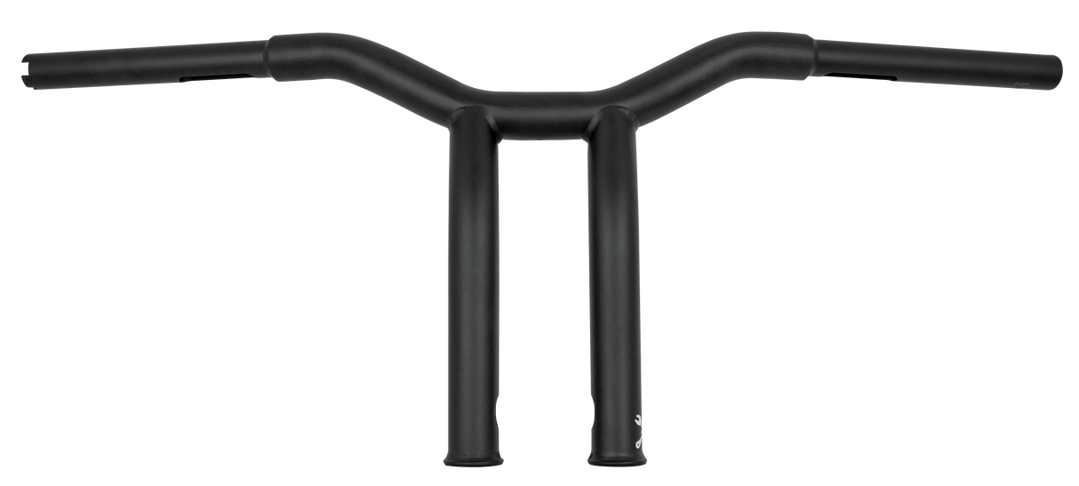 BURLY BRAND Dominator Raked Bar 10" 1.25" Matte Black B12-6051SB
