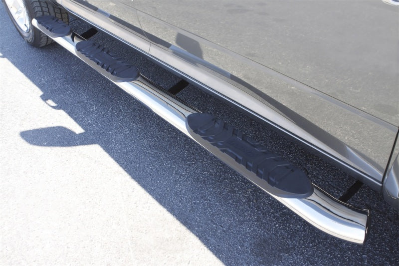 Lund 09-17 Dodge Ram 1500 Crew Cab (5.5ft. Bed) 5in. Oval WTW SS Nerf Bars - Polished 24497043
