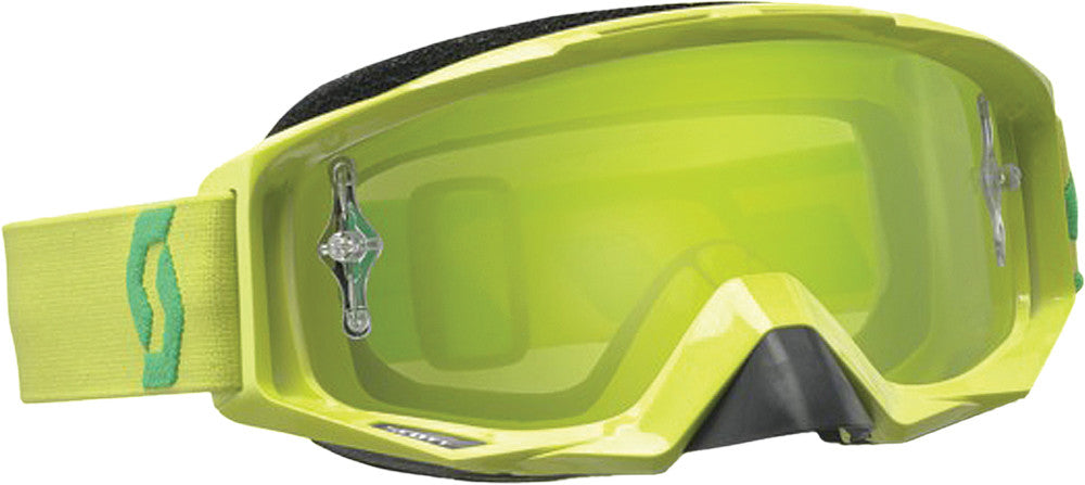 SCOTT Tyrant Goggle Lime Green W/Green Chrome Lens 221330-2881279