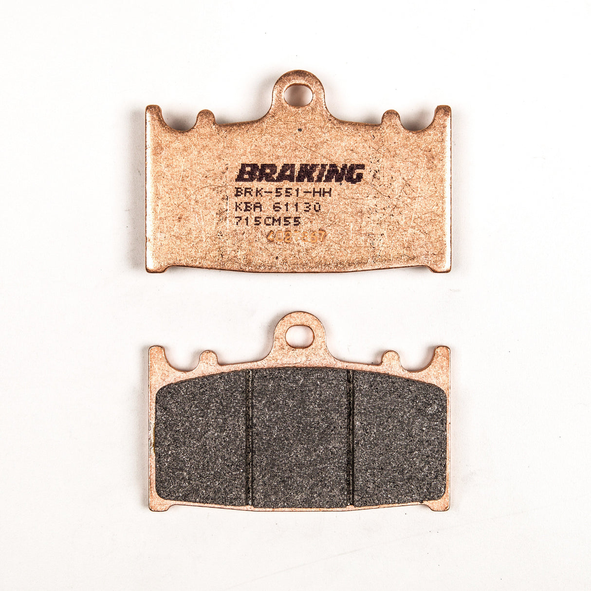 BRAKING Brake Pad Set Sintered Sport 715CM55