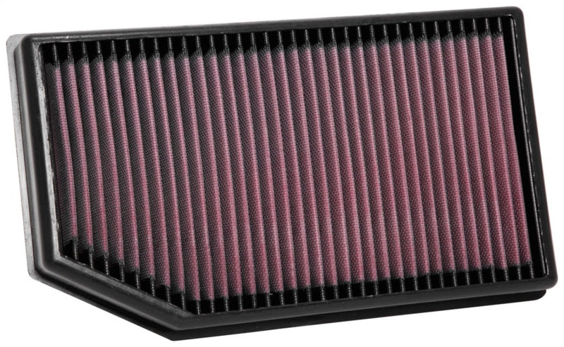 K&N 2018 Jeep Wrangler JL 2.0L/3.6L F/I Drop In Air Filter 33-5076