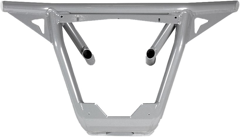 PRO ARMOR Race Front Bumper Xp Sparkle Silver Metallic Pol P141P360SSM