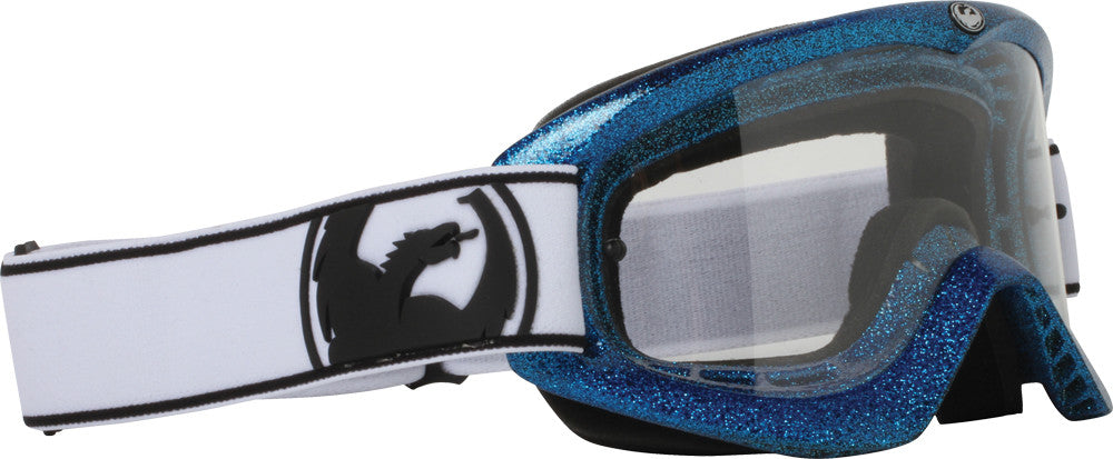 DRAGON Mdx Hog Wild Blue Goggle W/Clear Lens 722-1287