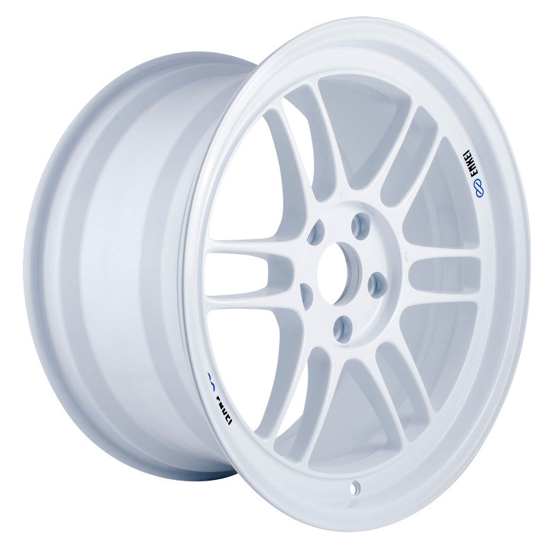 Enkei RPF1 18x9.5 5x114.3 38mm Offset 73mm Center Bore Vanquish White Wheel (Special Order/ MOQ 40*) 3798956538WP