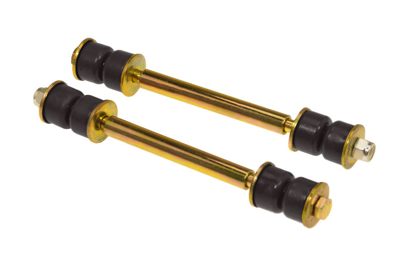 Prothane Universal End Link Set - 6 1/8in Mounting Length - Black 19-417-BL