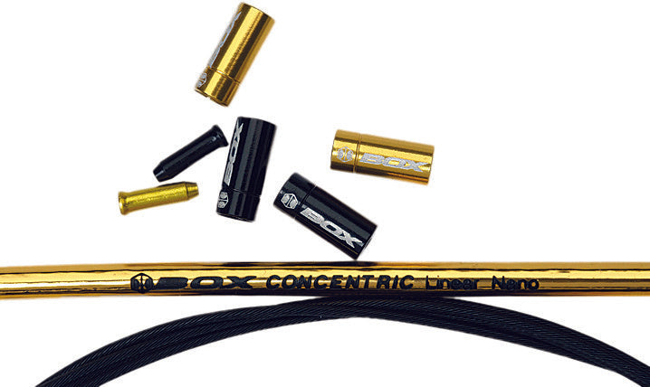 BOX Concentric Linear Brake Cable Kit Gold BX-BC13STNAN-GD