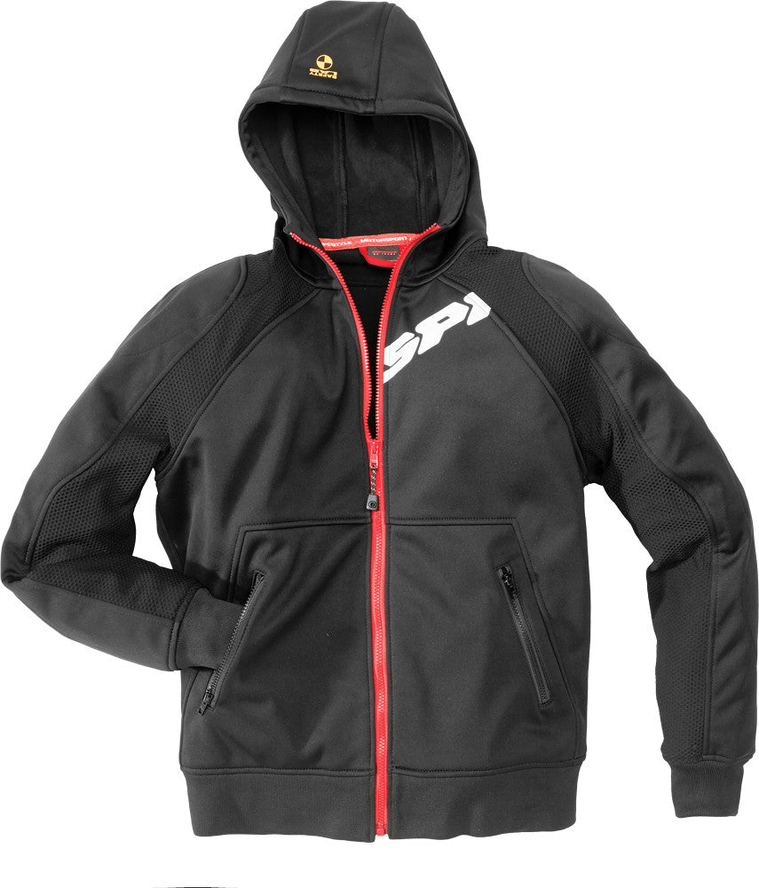 SPIDI Hoodie Armor Black X T191-026-X