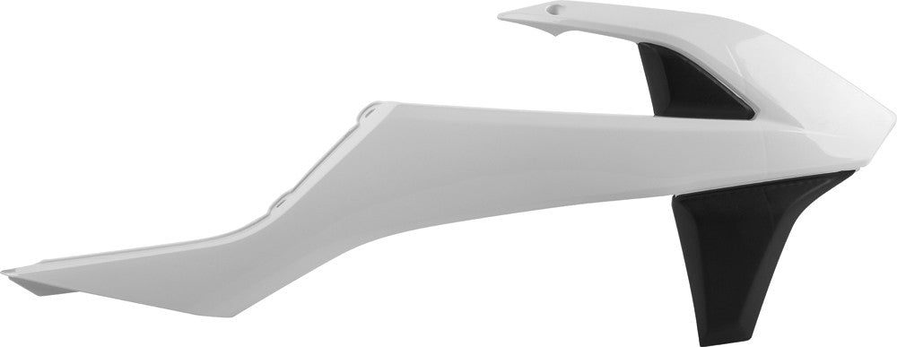 POLISPORT Radiator Shroud White/Black 8417800004