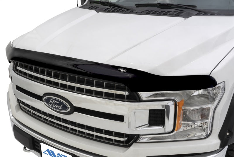 AVS 15-20 Ford F-150 (Excl. Raptor) High Profile Bugflector II Hood Shield - Smoke 25941