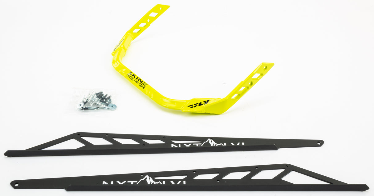 SPG Nxt Lvl Rear Bumper Blk/Lime Pol Axys 174 S/M NXPRB227-FBK/LT