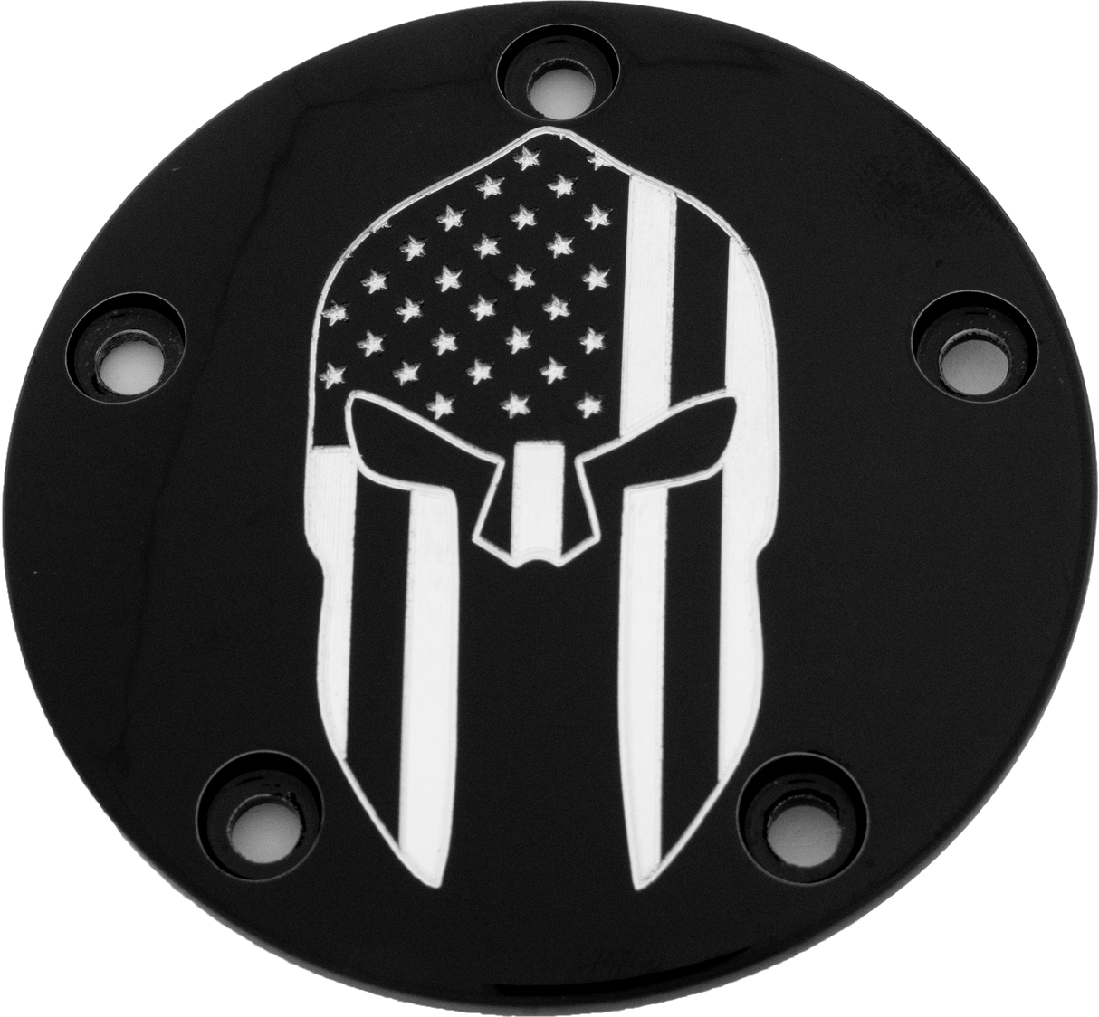 CUSTOM ENGRAVING Tc Timer Cover Punisher Black PATR22-04BG