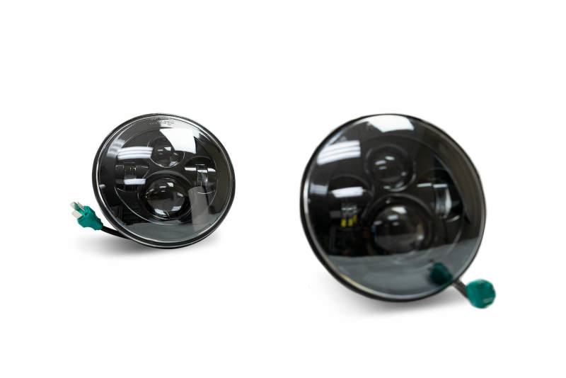 DV8 Offroad 07-18 Jeep Wrangler JK LED Projector Headlights HL7JK-01