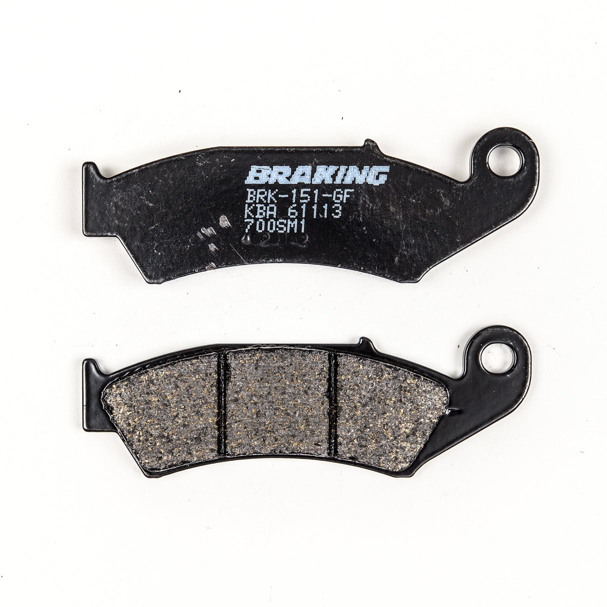 BRAKING Brake Pad Set Semi-Metallic 700SM1